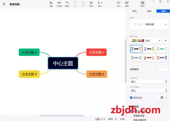 思维导图 XMind 2024 v24.04.10311 中文绿色版