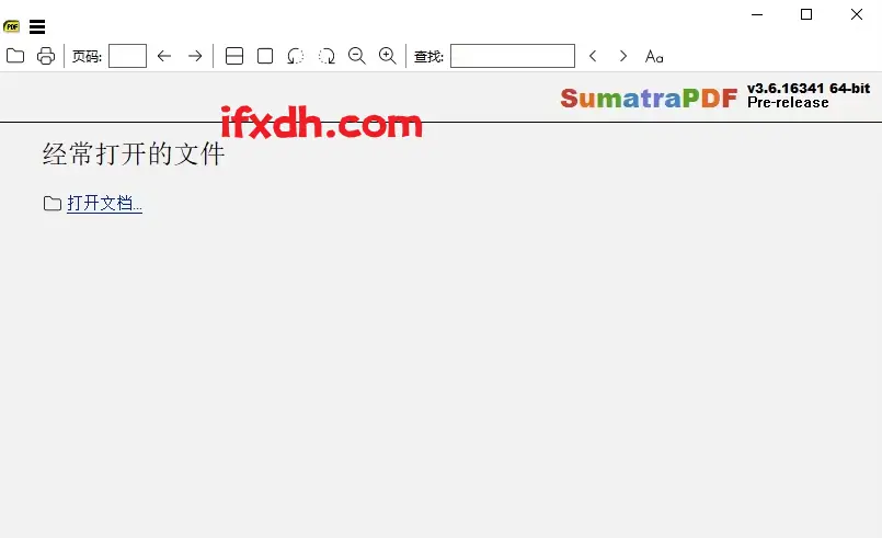 Sumatra PDF 3.6.16506 PDF阅读器便携版