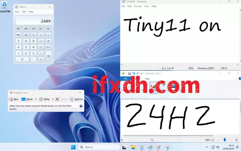 仅有3.5GB的Win11 24H2 超级精简版/Tiny 11 24H2/速度超快