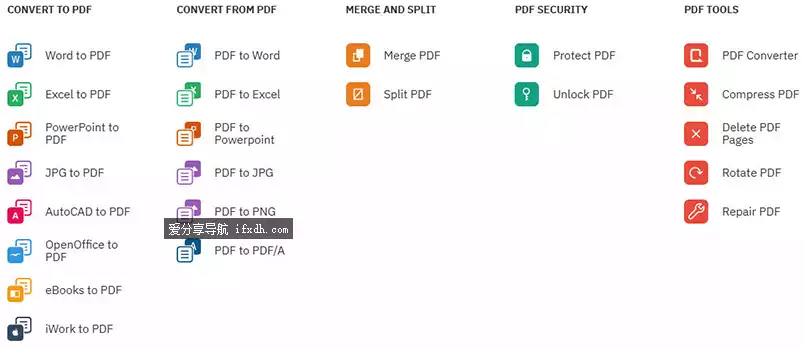 一个PDF在线转换器/支持PDF和其它文档格式互转